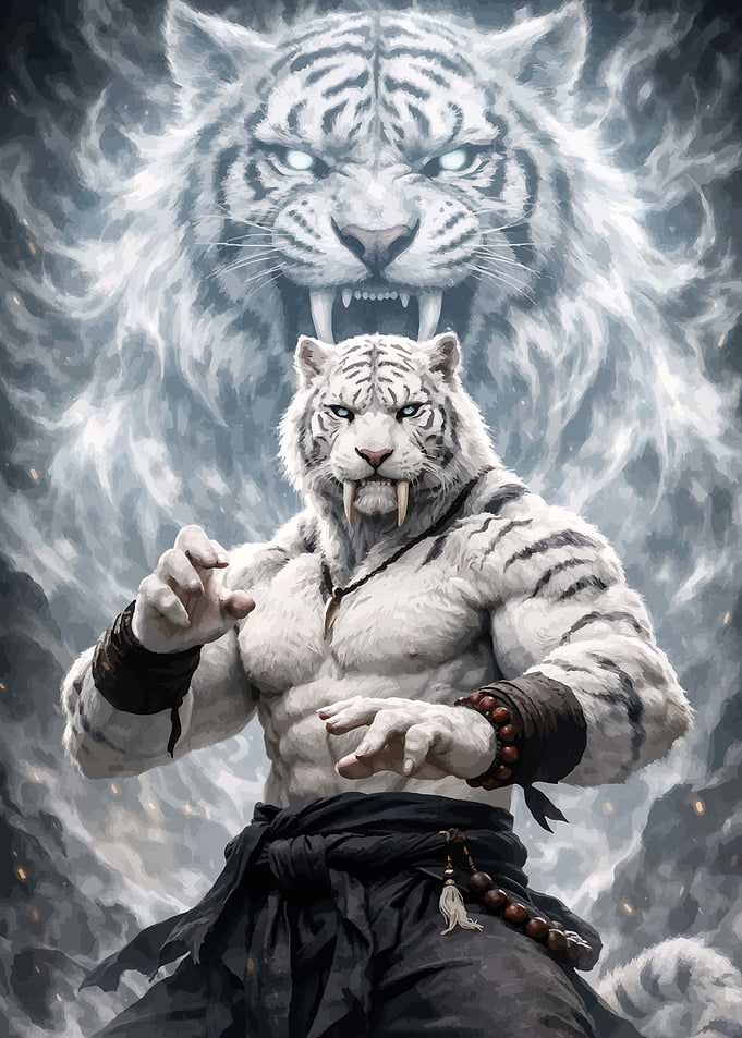 White Tiger Warrior Spirit