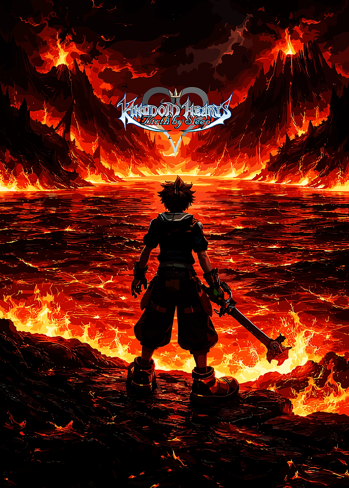 Kingdom Hearts Birth by Sleep Poster
