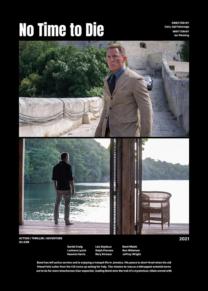 No Time to Die Movie Poster