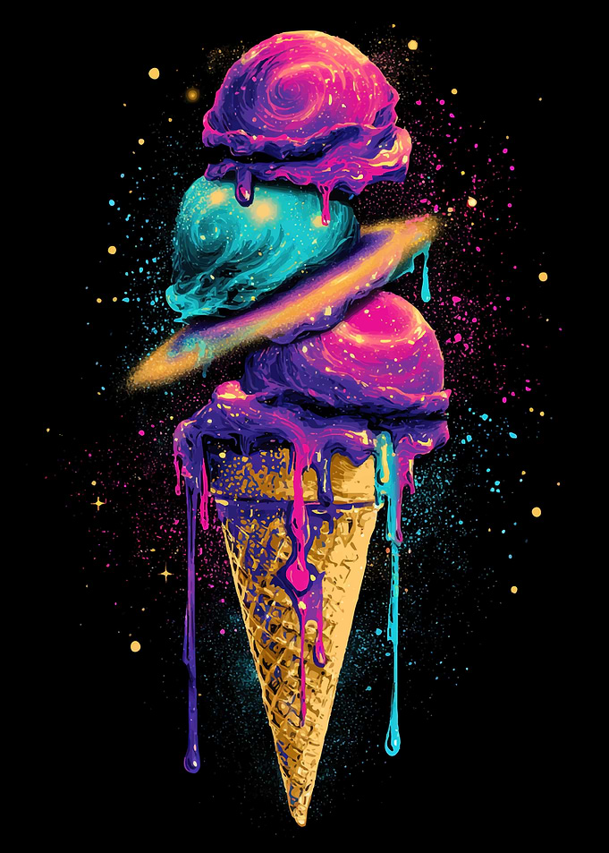 Cosmic Ice Cream Cone