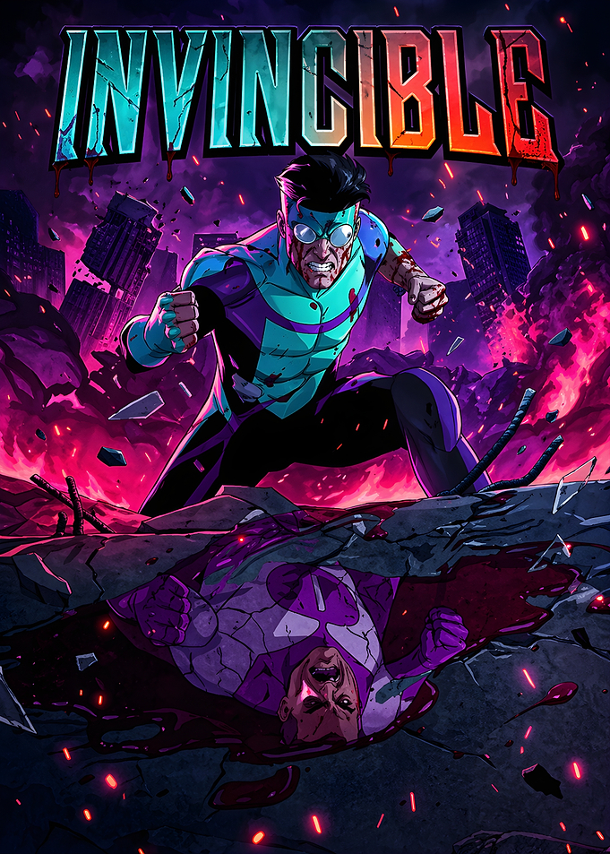 Invincible Comic Book Cover