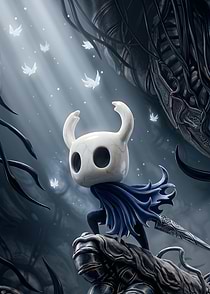 The Knight from Hollow Knight
