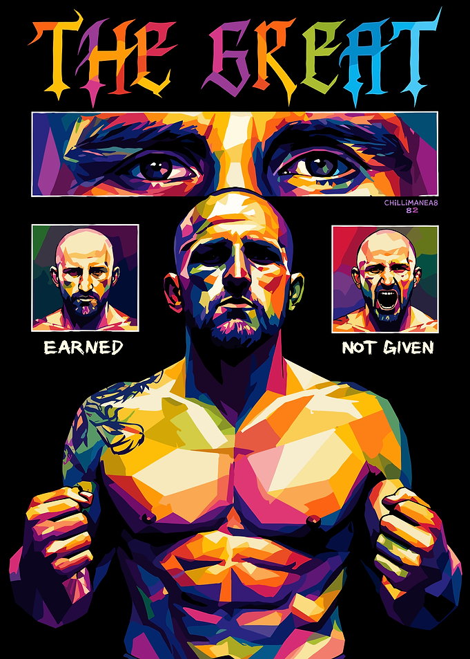 Alexander Volkanovski Pop Art