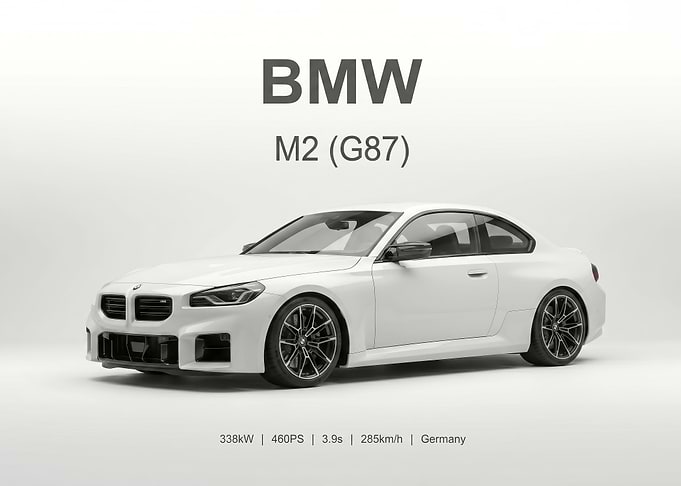 white BMW M2 (G87) Performance Specs