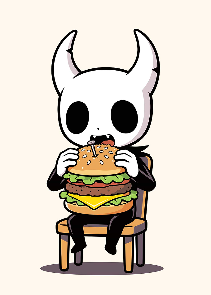 Hollow knight Burger