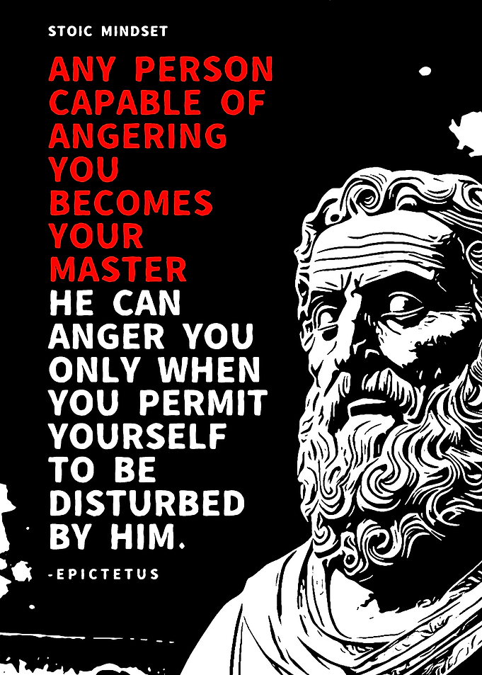 Stoic Mindset Quote by Epictetus