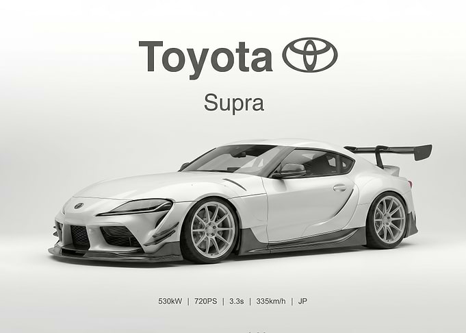 white Toyota Supra Performance Specs
