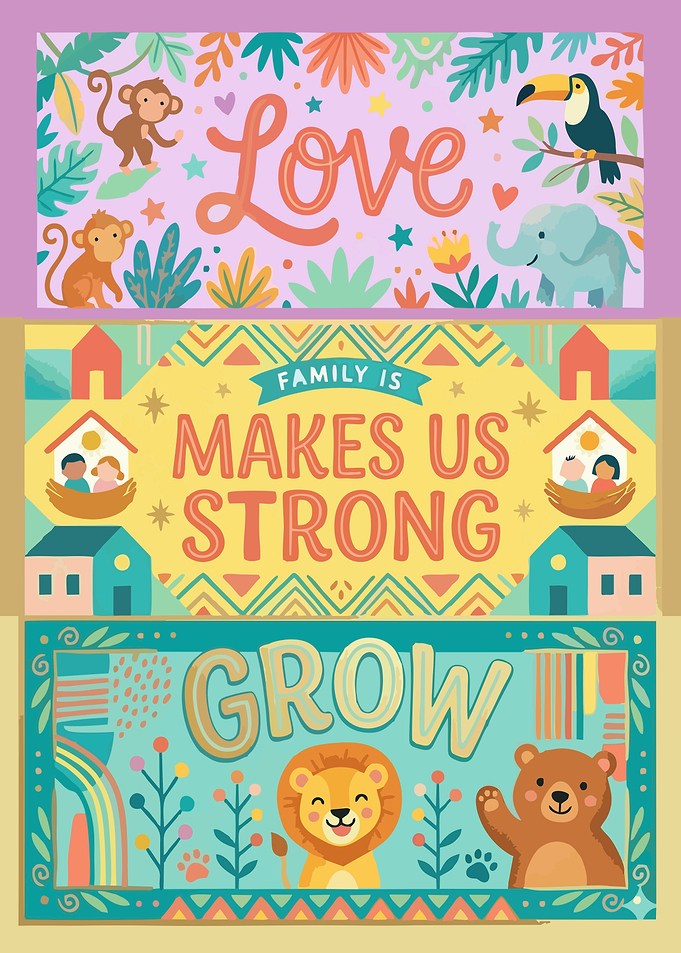 Love Family Inspirational Art