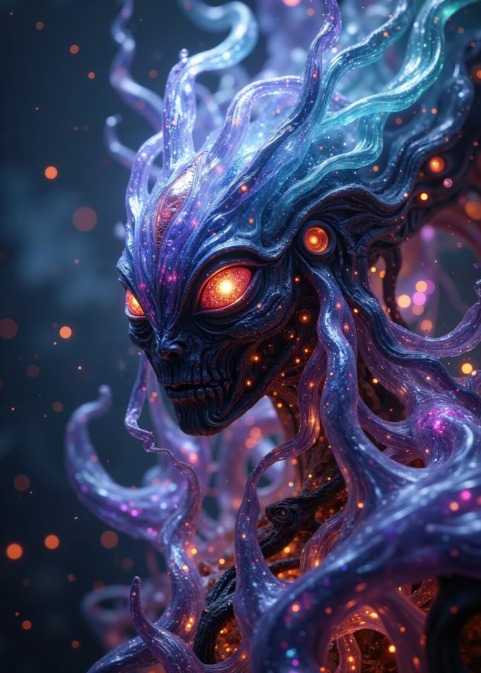 Cosmic Alien Creature