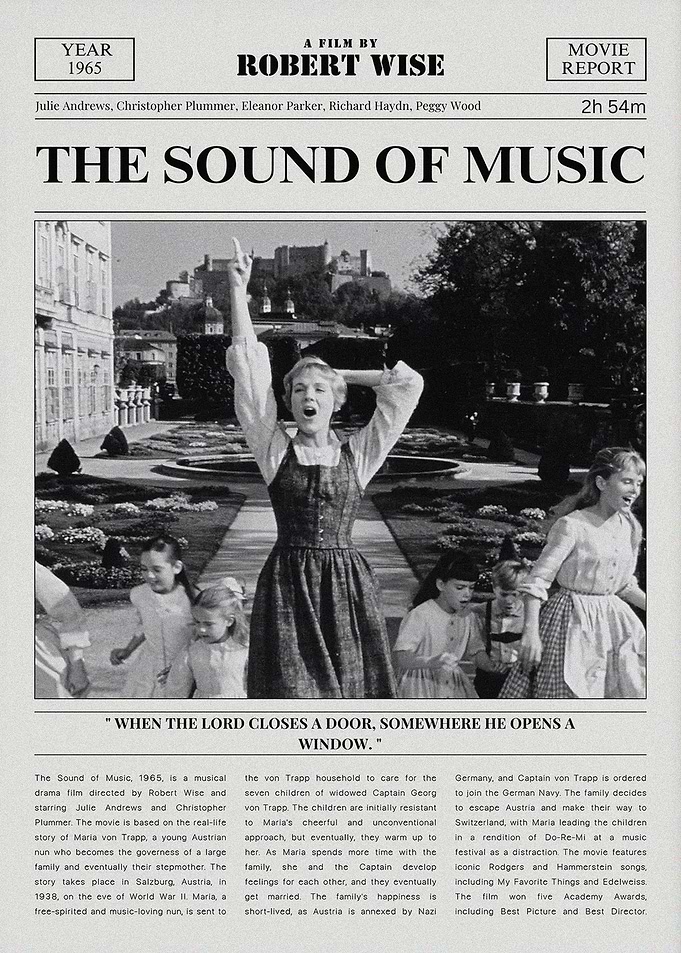 The Sound of Music Movie Poster