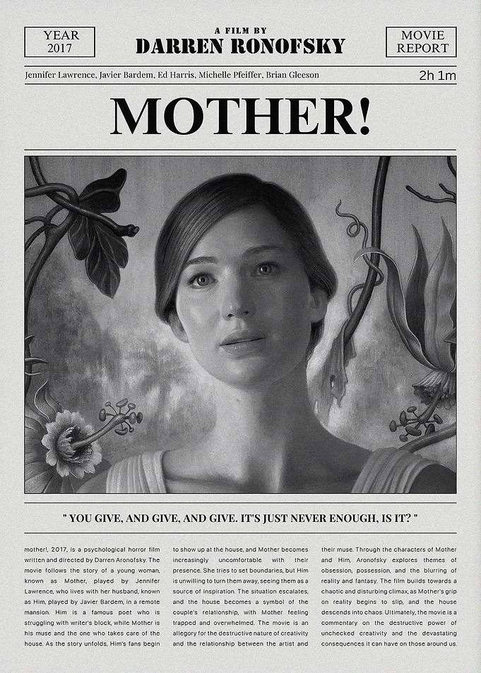 Mother! Movie Poster