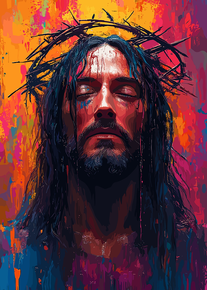 Jesus Christ with Crown of Thorns