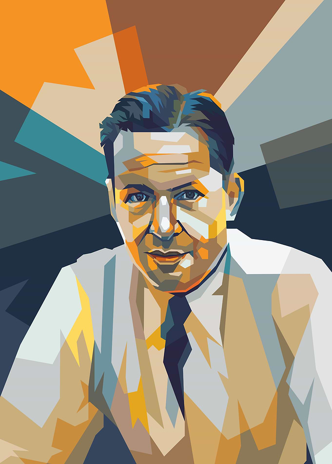 Pop Art Portrait of Bobby Jones