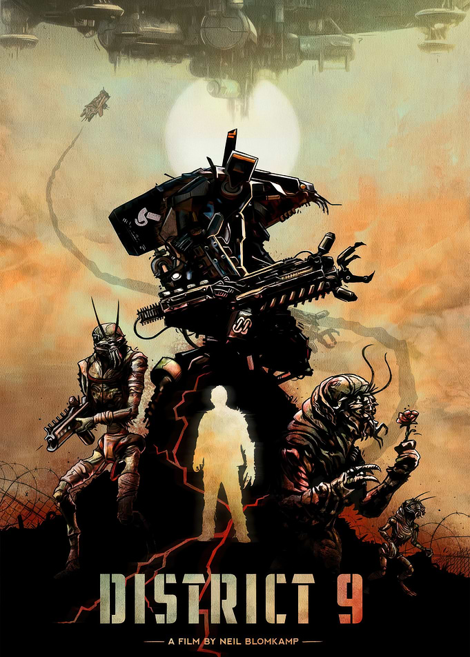 District 9 Movie Poster