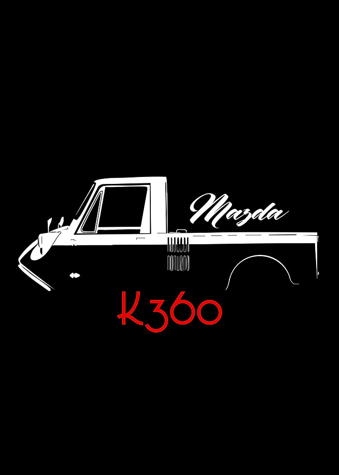 Mazda K360 Truck Silhouette
