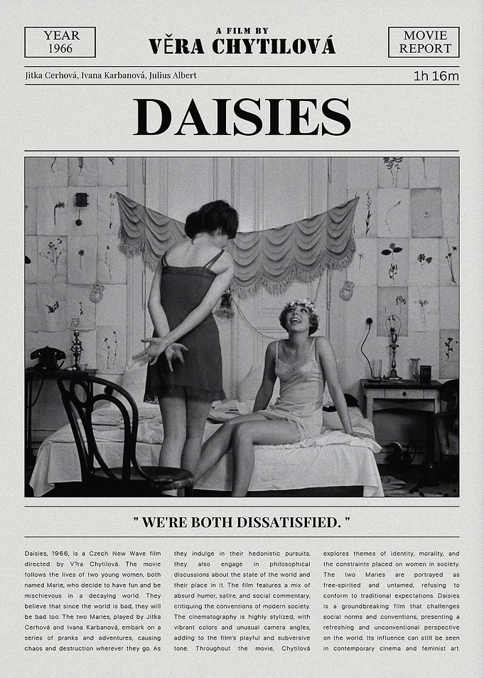Daisies Movie Poster