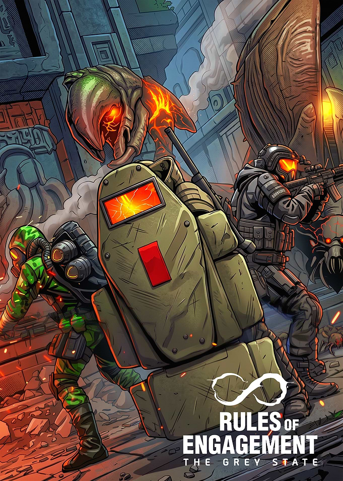 Rules of Engagement The Grey State Cover Art
