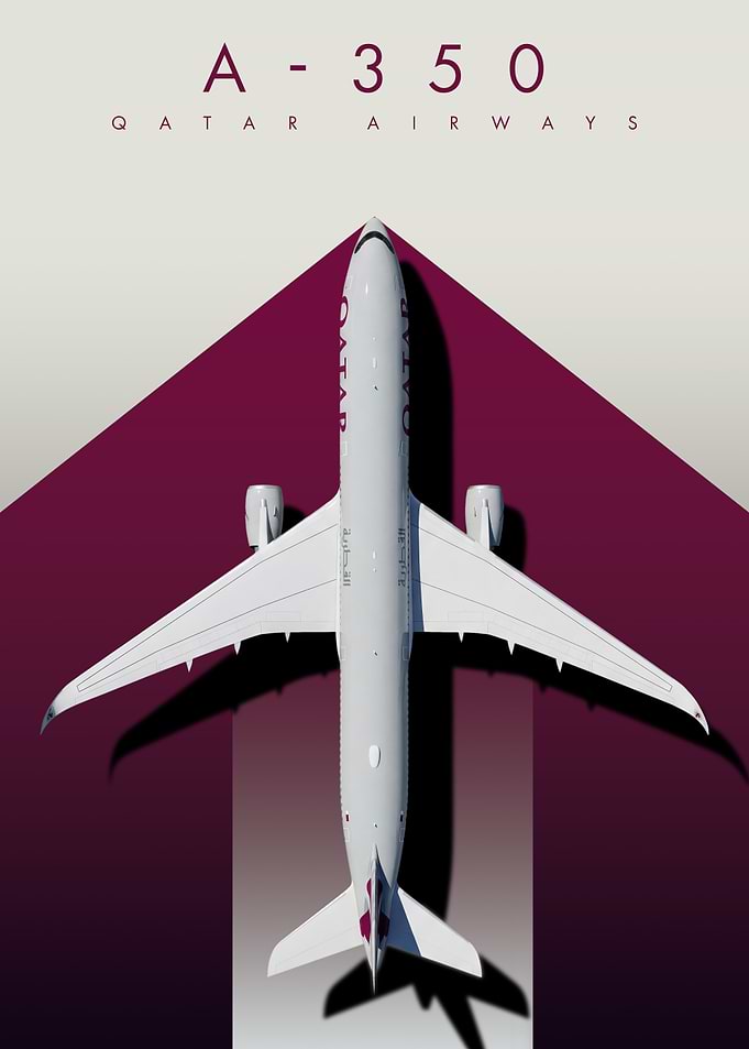 Qatar A-350 Oryx Majesty
