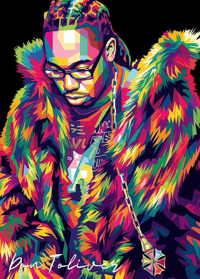 Don Toliver Pop Art Portrait