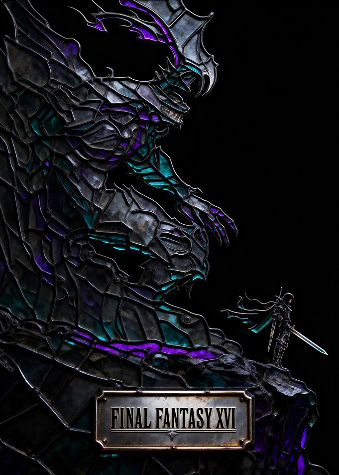 Final Fantasy XVI Dragon and Warrior