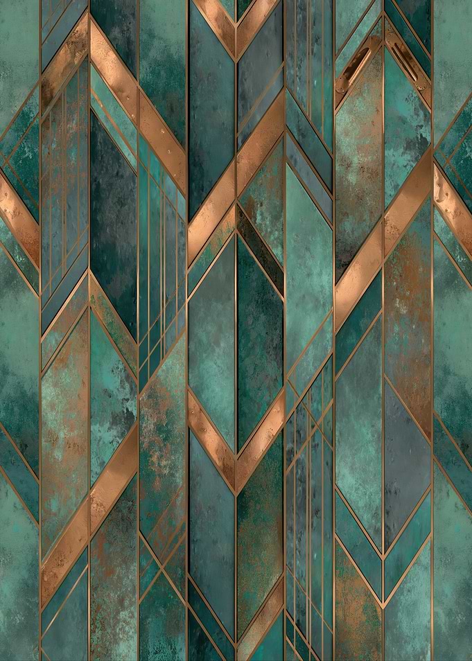 Art Deco Geometric Pattern