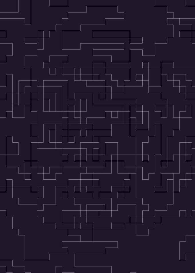 Abstract Geometric Lines Pattern