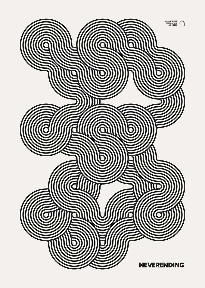 Neverending Geometric Abstract