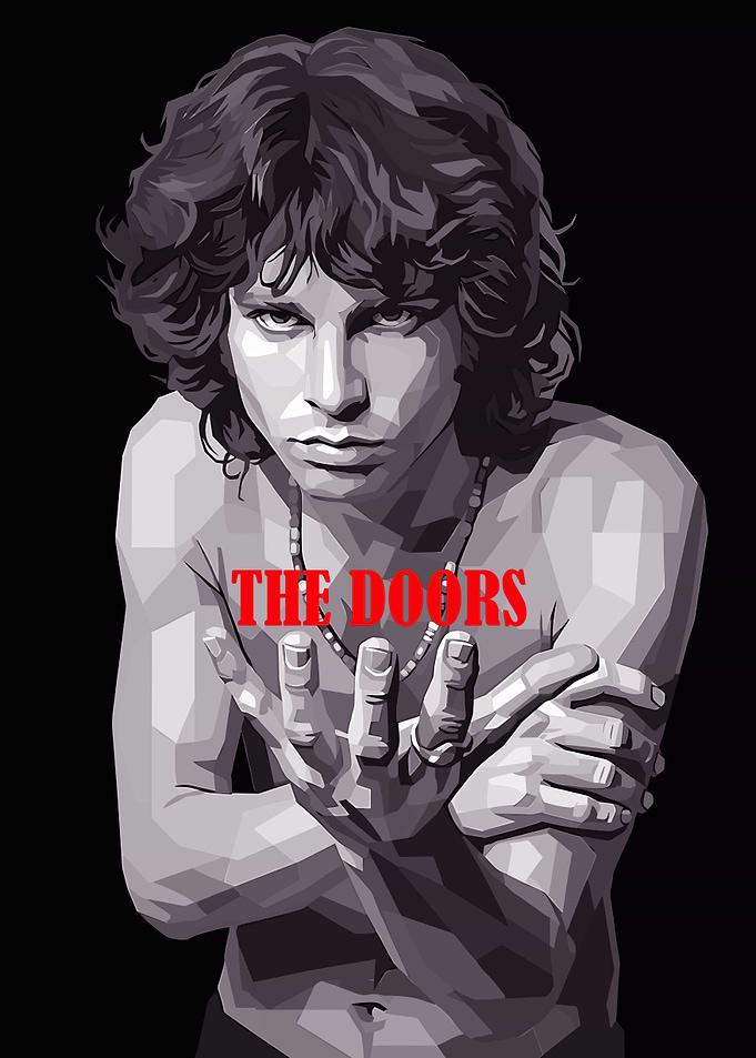 Jim Morrison The Doors Portrait