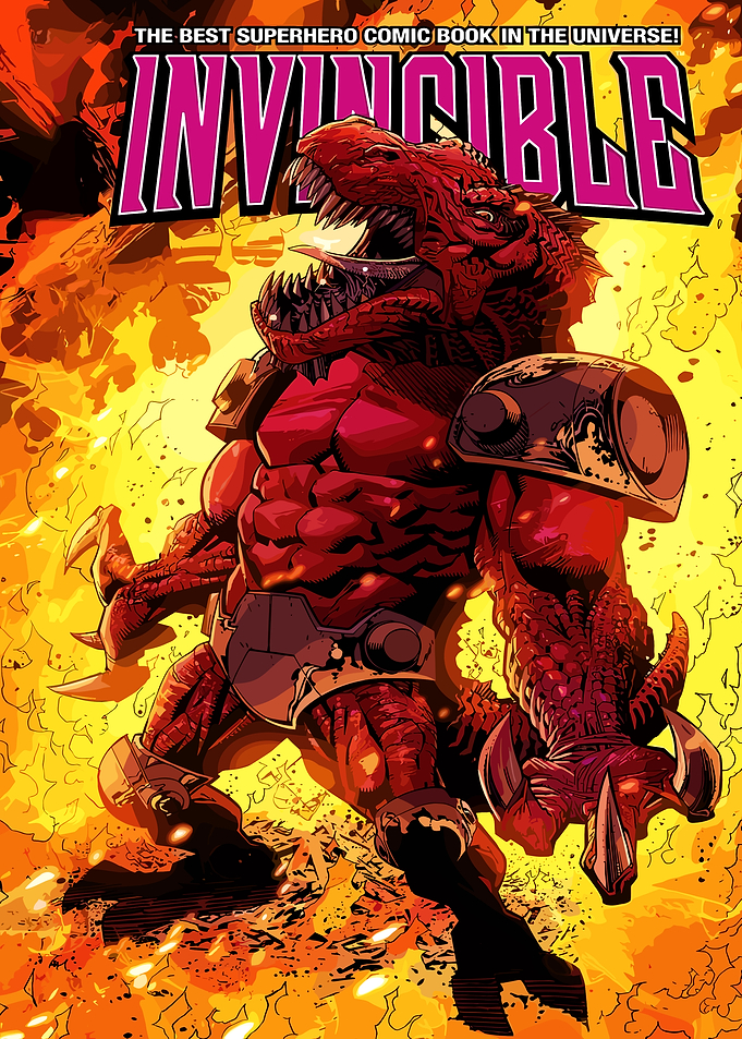 Invincible Comic Book Cover