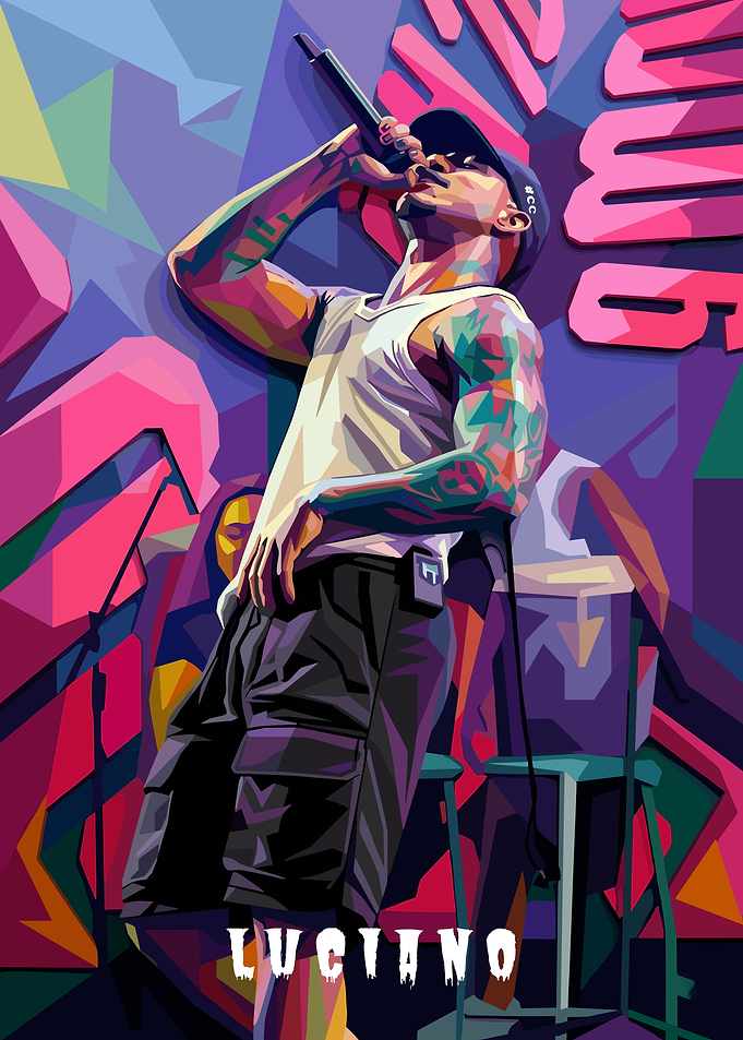 Luciano Performing on Stage