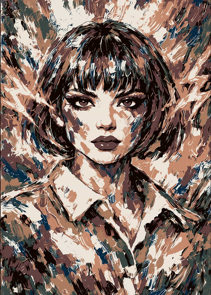 Abstract Portrait of a Woman