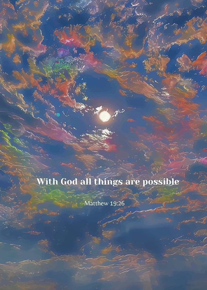 With God all things are possible