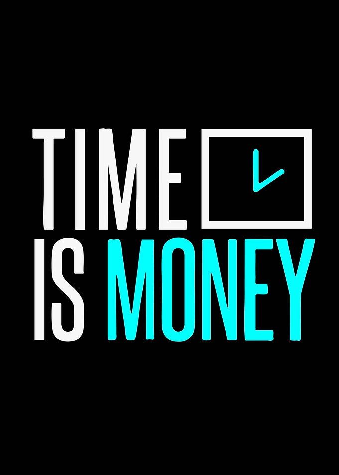 Time is Money Clock