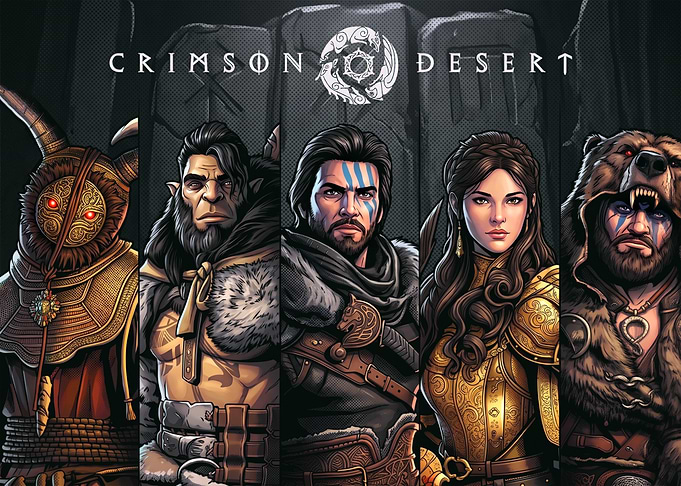 Crimson Desert Game Characters