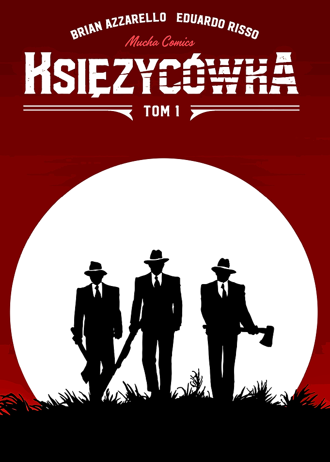 Three Men in Suits with Weapons