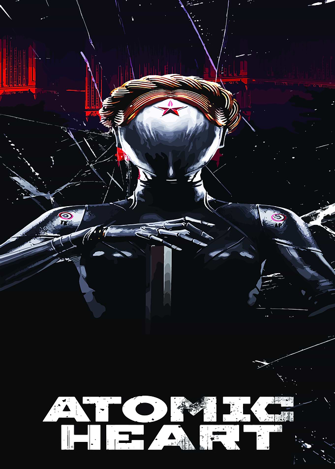 Atomic Heart Robot Poster
