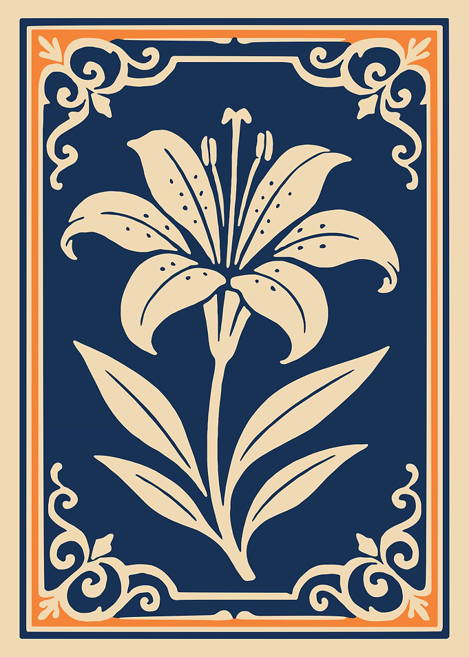 Elegant Lily Floral Design