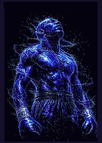 Boxer Made of Water