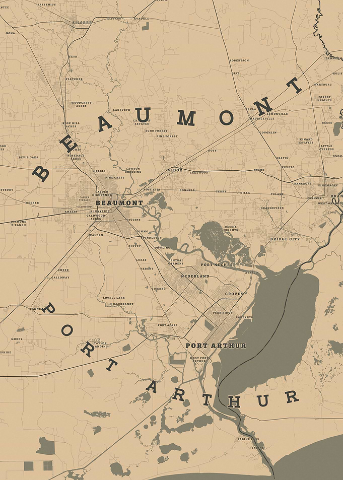 Beaumont and Port Arthur, Texas