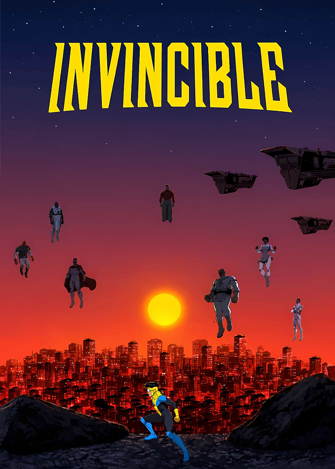 Invincible Comic Book Poster