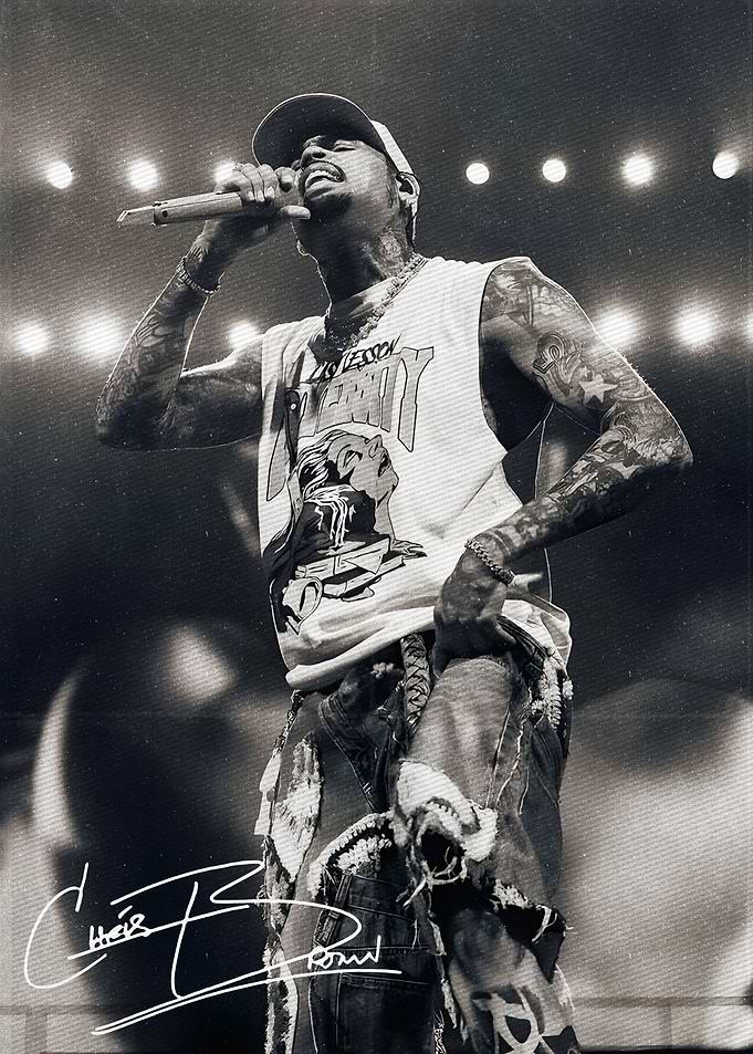 Chris Brown Performing Live