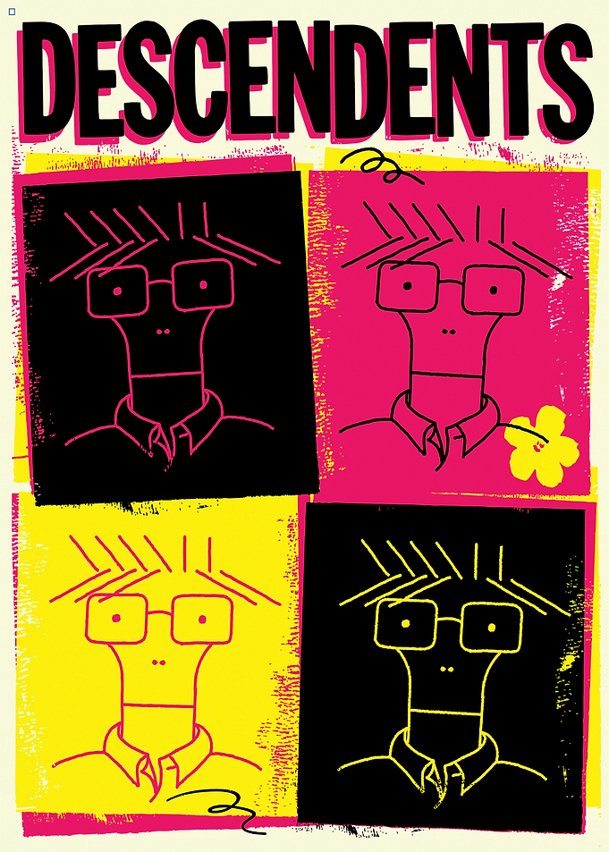 Descendents Pop Art Poster