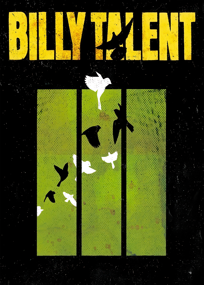 Billy Talent Birds Flying Poster