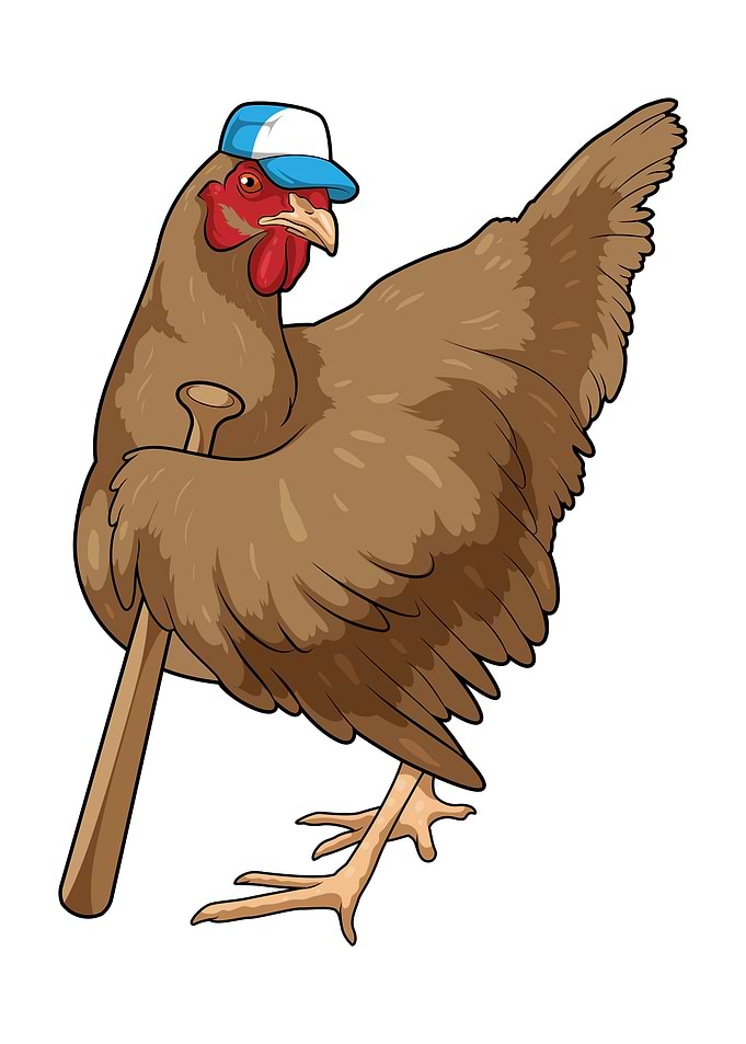 Chicken Baseball Baseball bat
