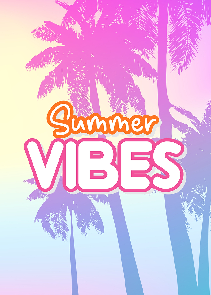 Summer Vibes Palm Trees