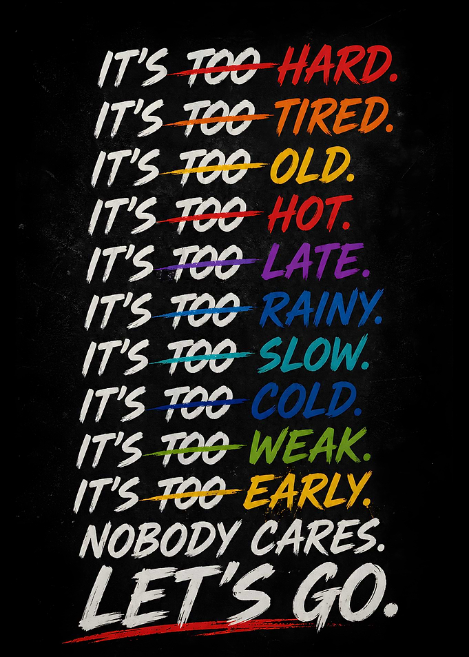 Inspirational Motivational Text Art