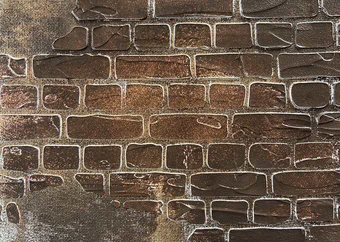 Textured Brick Wall Pattern