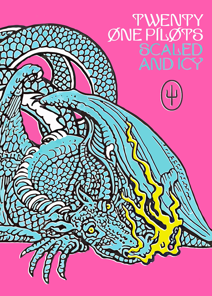 Twenty One Pilots Scaled and Icy Dragon