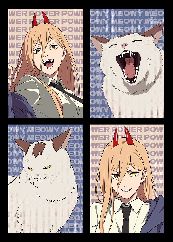 Chainsaw Man: Power & Meowy Duo