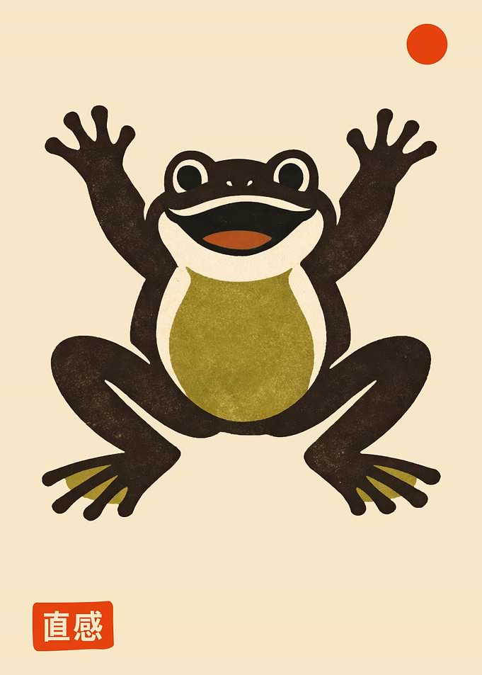 Japanese Happy Frog